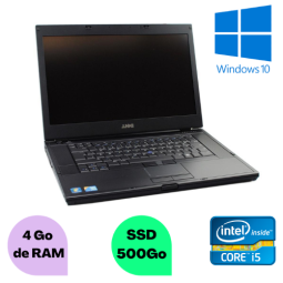 PC portable Dell E6510 -...