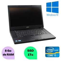 PC portable Dell E6510 -...