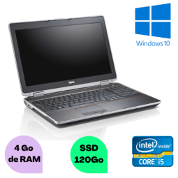 PC portable Dell E6520 -...