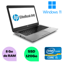 PC portable HP EliteBook...